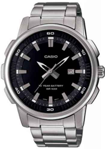 Мужские наручные часы Casio General MTP-E195D-1A