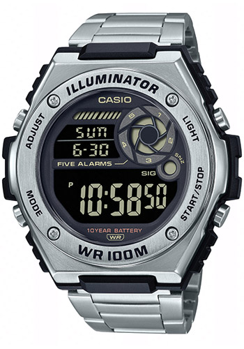 Мужские наручные часы Casio General MWD-100HD-1B