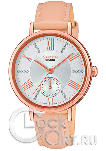 Женские наручные часы Casio Sheen SHE-3066PGL-7BUEF