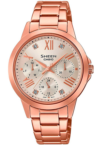 Женские наручные часы Casio Sheen SHE-3516PG-9A