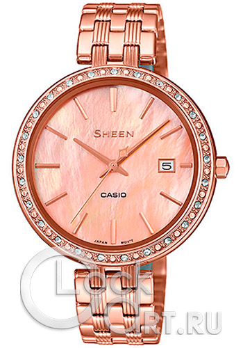 Женские наручные часы Casio Sheen SHE-4052PG-4AUEF