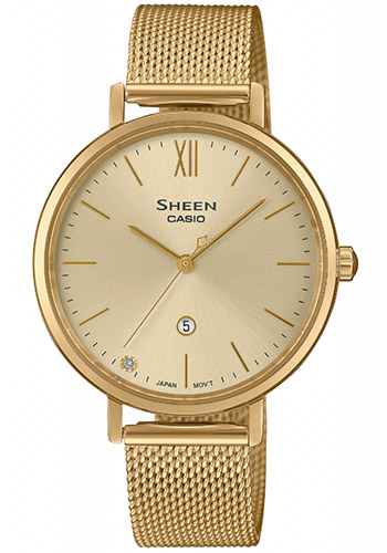 Женские наручные часы Casio Sheen SHE-4539GM-9A