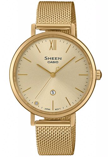 Женские наручные часы Casio Sheen SHE-4539GM-9A