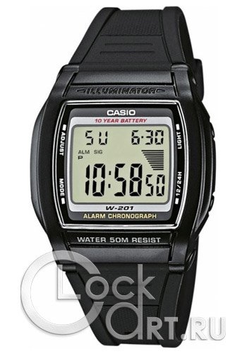 Мужские наручные часы Casio General W-201-1A