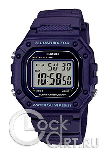 Мужские наручные часы Casio Digital W-218H-2A