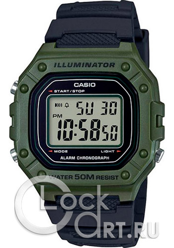 Мужские наручные часы Casio General W-218H-3A