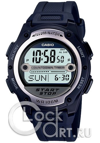 Мужские наручные часы Casio General W-756-2A