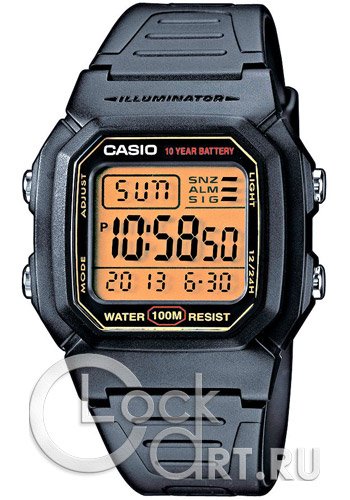 Мужские наручные часы Casio General W-800HG-9A