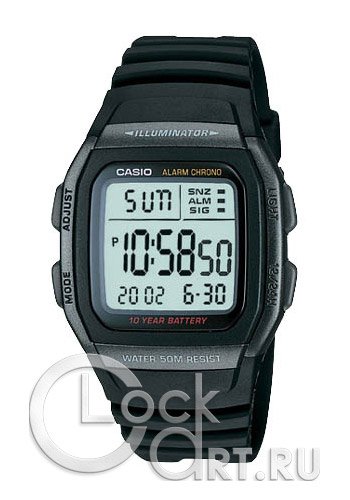 Мужские наручные часы Casio General W-96H-1B