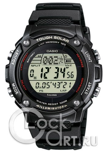 Мужские наручные часы Casio Outgear W-S200H-1B