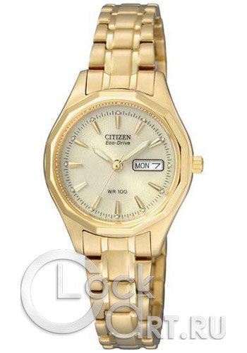 Женские наручные часы Citizen Eco-Drive EW3142-56PE
