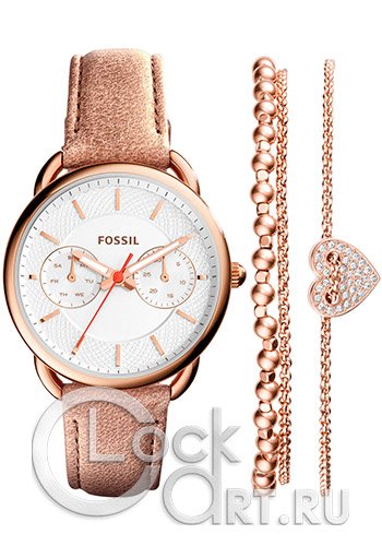 Женские наручные часы Fossil Tailor ES4021SET