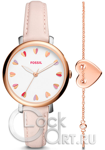Женские наручные часы Fossil Jacqueline ES4351SET