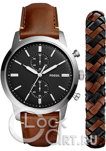 Мужские наручные часы Fossil Townsman FS5394SET