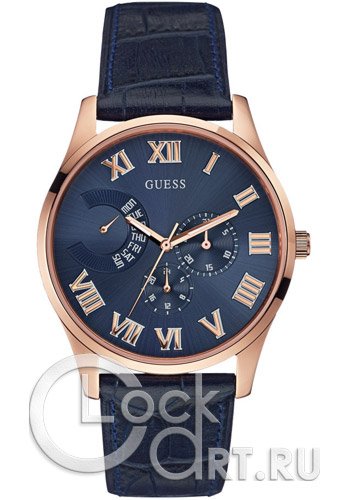 Мужские наручные часы Guess Dress Steel W0608G2
