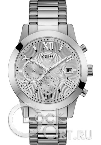 Мужские наручные часы Guess Dress Steel W0668G7