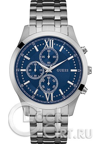 Мужские наручные часы Guess Dress Steel W0875G1