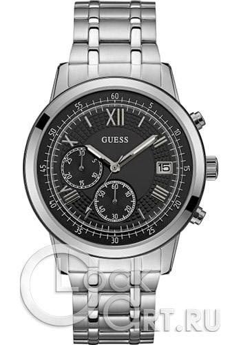 Мужские наручные часы Guess Dress Steel W1001G4