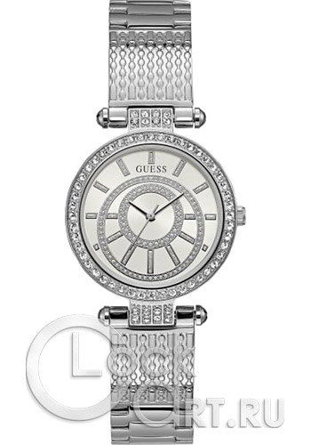 Женские наручные часы Guess Dress Steel W1008L1