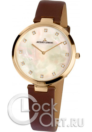Jacques Lemans Classic 1-2001B - купить женские наручные часы Jacques ...