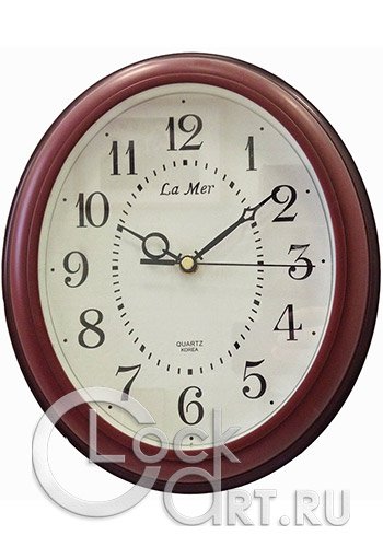 часы La Mer Wall Clock GD200-BRN