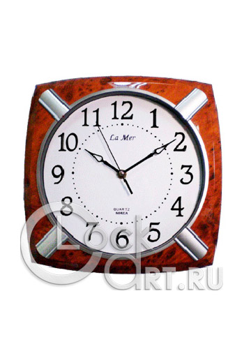 часы La Mer Wall Clock GD064-BRN