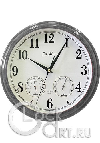 часы La Mer Wall Clock GD115-SILVER