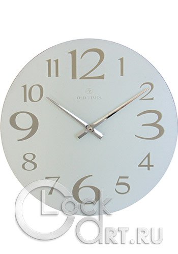 часы Old Times Стеклянные OT-111-WHITE