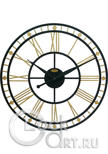 часы Old Times Кованые OT-K480M-GOLD