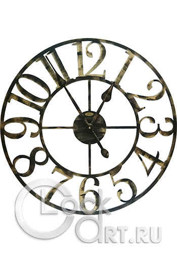 часы Old Times Кованые OT-K640-GOLD-A