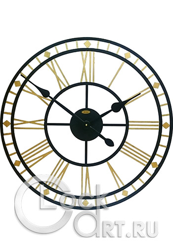 часы Old Times Кованые OT-K640M-GOLD