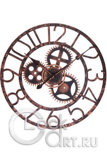 часы Old Times Кованые OT-K650-AR-COPPER