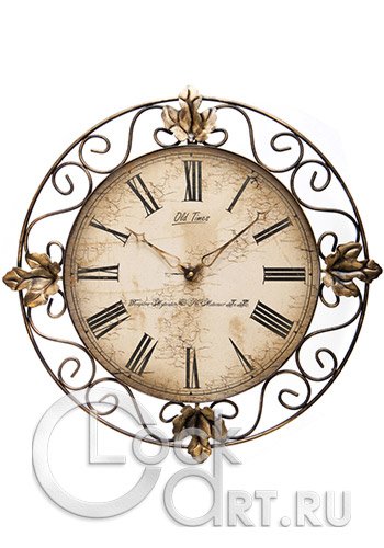 часы Old Times Кованые OT-KA064-GOLD