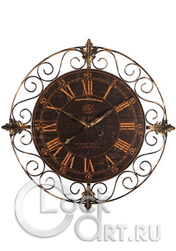 часы Old Times Кованые OT-KA072-GOLD