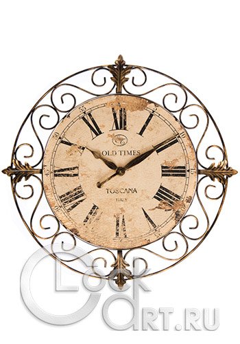 часы Old Times Кованые OT-KA073-GOLD