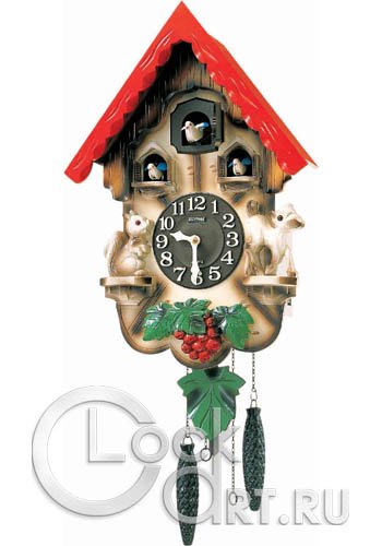 часы Rhythm Cuckoo Clocks 4MJ221BR06