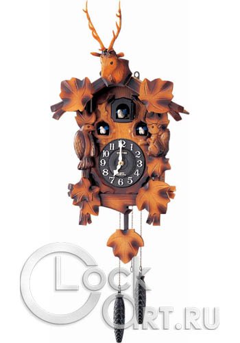 часы Rhythm Cuckoo Clocks 4MJ233BR06