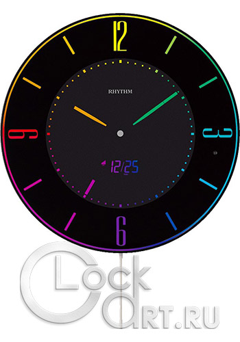 часы Rhythm LCD Clocks 8RZ197SR02