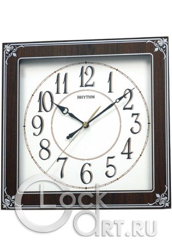 часы Rhythm Wooden Wall Clocks CMG112NR06