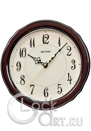 часы Rhythm Wooden Wall Clocks CMG114NR06