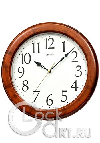 часы Rhythm Wooden Wall Clocks CMG115NR06