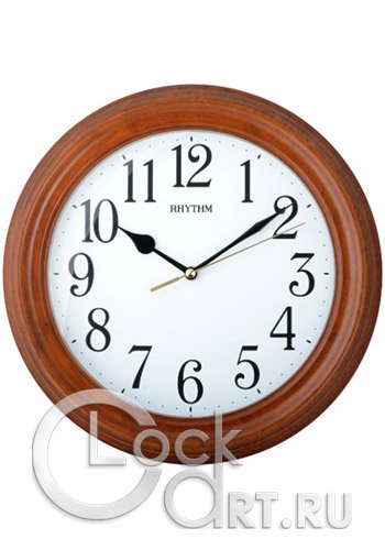 часы Rhythm Wooden Wall Clocks CMG116NR06