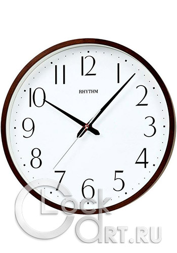 часы Rhythm Wooden Wall Clocks CMG122NR06