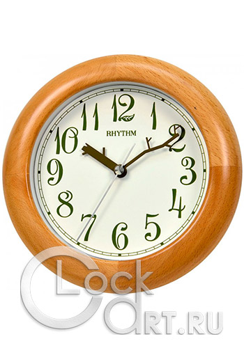 часы Rhythm Wooden Wall Clocks CMG126NR07