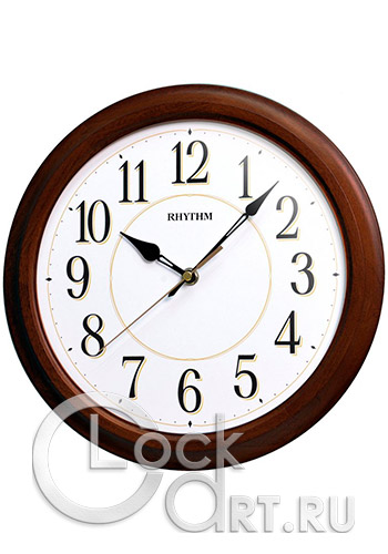 часы Rhythm Wooden Wall Clocks CMG131NR06
