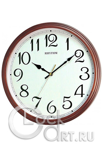 часы Rhythm Wooden Wall Clocks CMG134NR06
