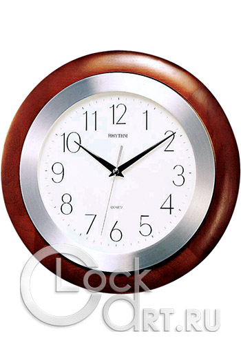 часы Rhythm Wooden Wall Clocks CMG261NR06