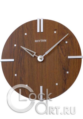 часы Rhythm Wooden Wall Clocks CMG284NR06