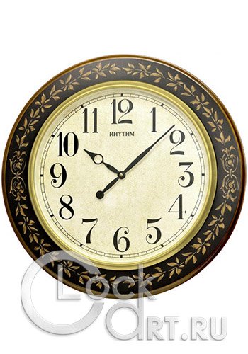 часы Rhythm Wooden Wall Clocks CMG292NR06