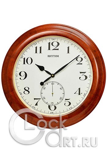 часы Rhythm Wooden Wall Clocks CMG293NR06